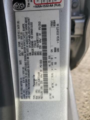 2017 FORD FIESTA SE 3FADP4BJ5HM138397