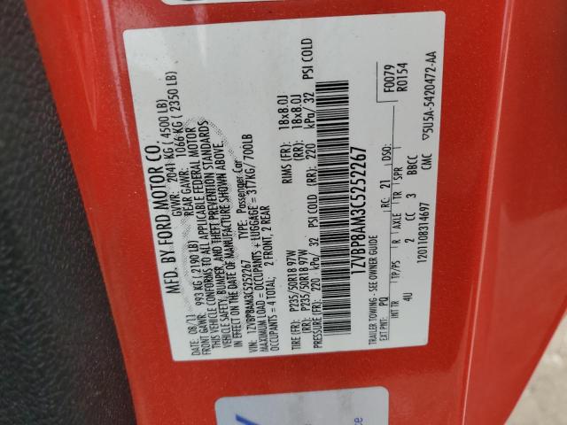 2012 FORD MUSTANG #3311689222