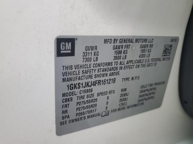 2015 GMC YUKON XL D - 1GKS1JKJ4FR161218