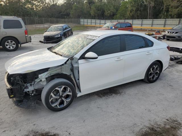 KIA FORTE FE 2021 white  gas 3KPF24AD7ME395689 photo #1