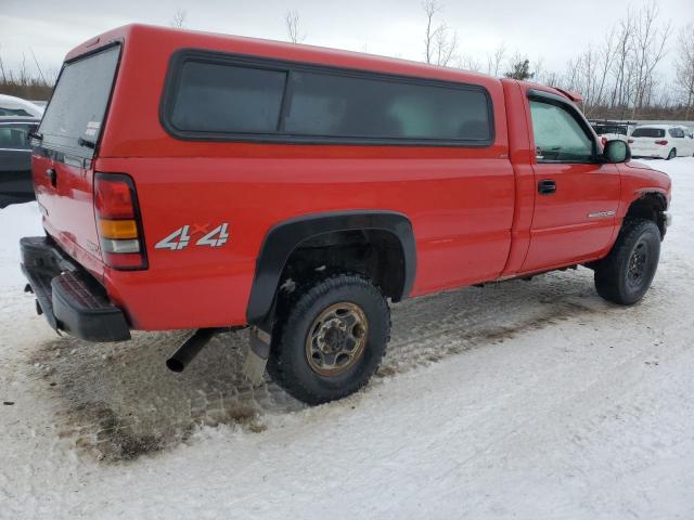 GMC SIERRA K25 2004 red pickup gas 1GTHK24U14E100266 photo #4