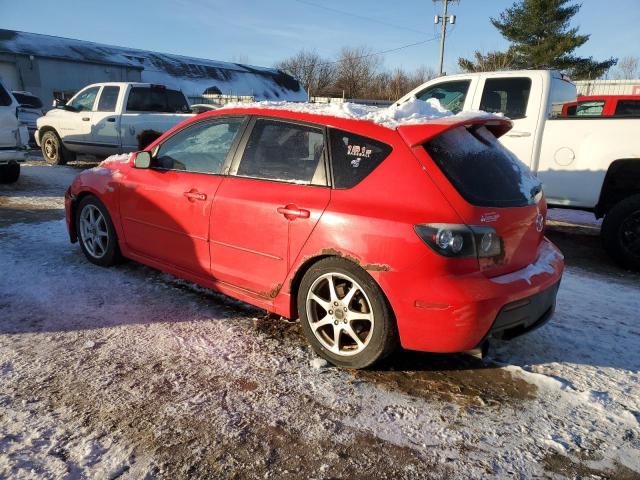 MAZDA SPEED 3 2007 red hatchbac gas JM1BK34L571627466 photo #3