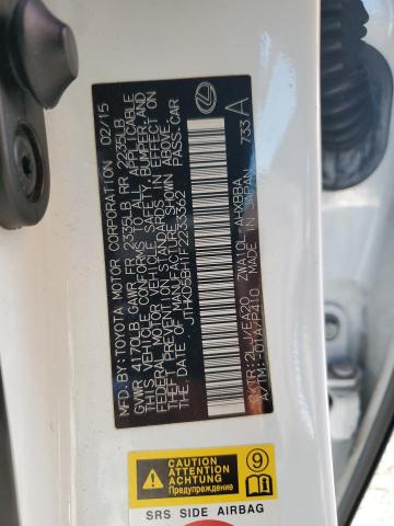 2015 LEXUS CT 200 JTHKD5BH1F2233362