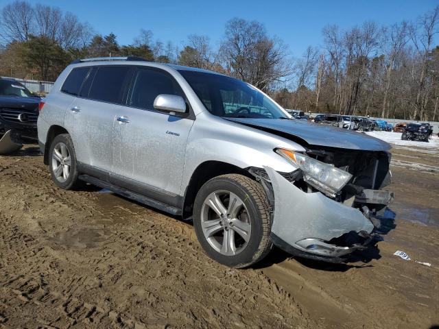 Vin: 5tddk3ehxds241949, lot: 89130875, toyota highlander limited 20134
