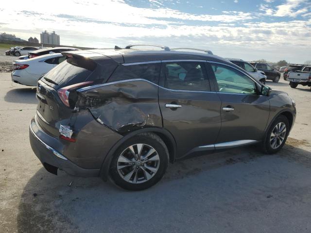 NISSAN MURANO S 2015 gray  gas 5N1AZ2MG2FN279505 photo #4