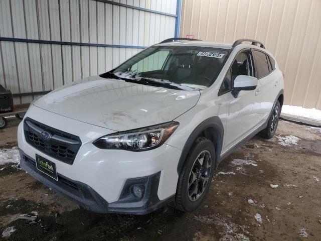 SUBARU CROSSTREK 2019 white  gas JF2GTAEC8K8323510 photo #1