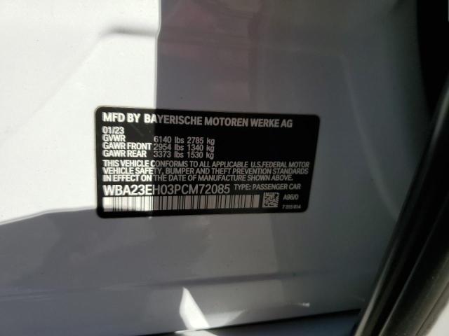 2023 BMW 740 I - WBA23EH03PCM72085