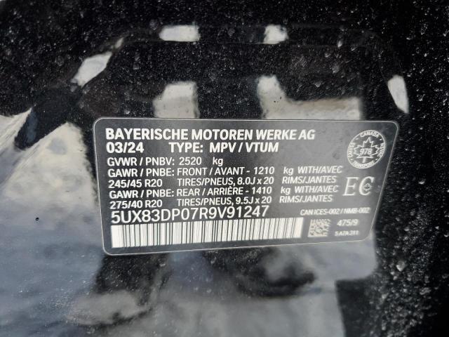 2024 BMW X3 M40I 5UX83DP07R9V91247