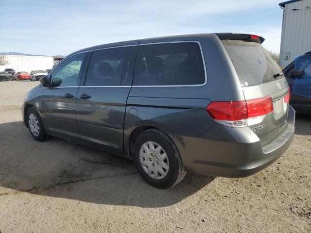 HONDA ODYSSEY LX 2008 gray  gas 5FNRL38258B059547 photo #3