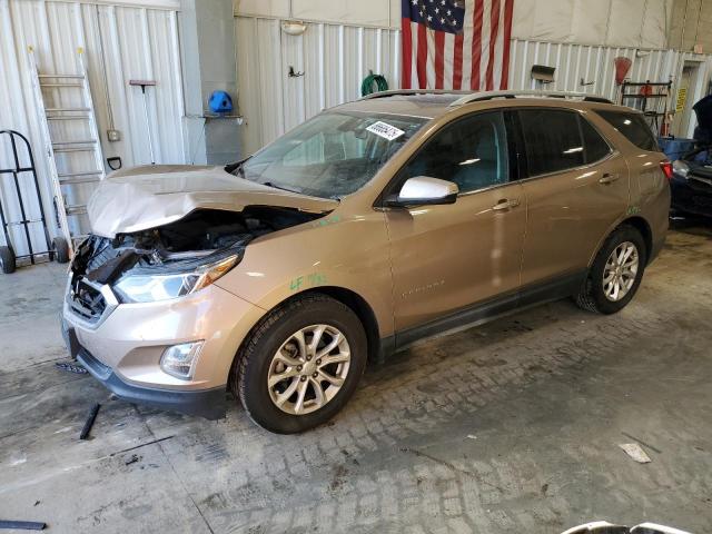 CHEVROLET EQUINOX LT 2018 beige  gas 2GNAXJEV5J6271288 photo #1