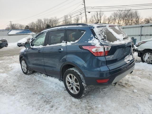 FORD ESCAPE SE 2018 blue  gas 1FMCU9GDXJUB01194 photo #3