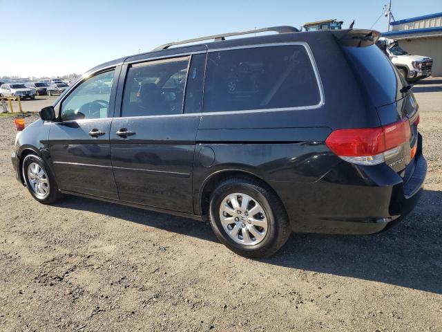 HONDA ODYSSEY EX 2008 black sports v gas 5FNRL38788B028613 photo #3