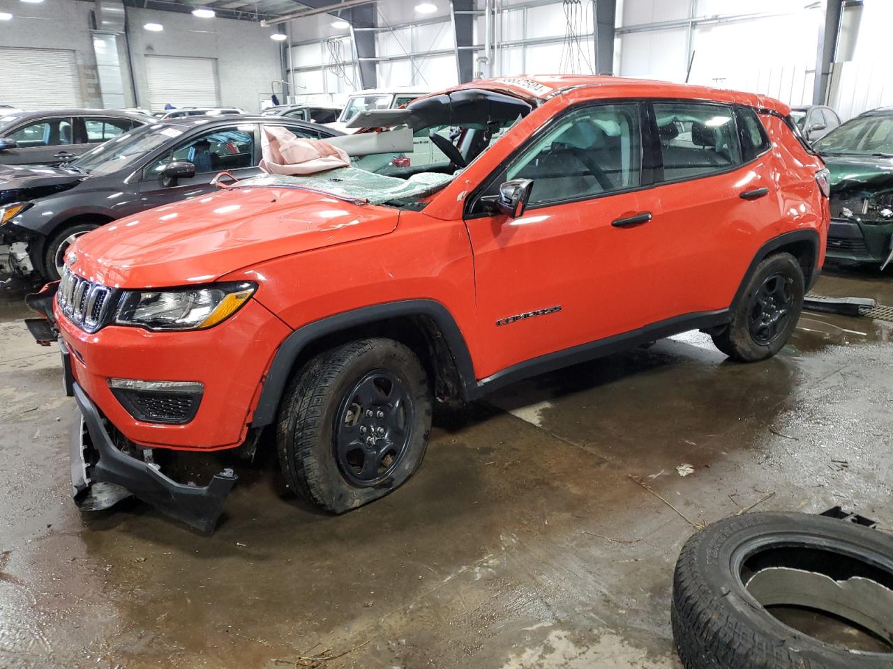 3C4NJCAB7KT814933 JEEP COMPASS SP 2019