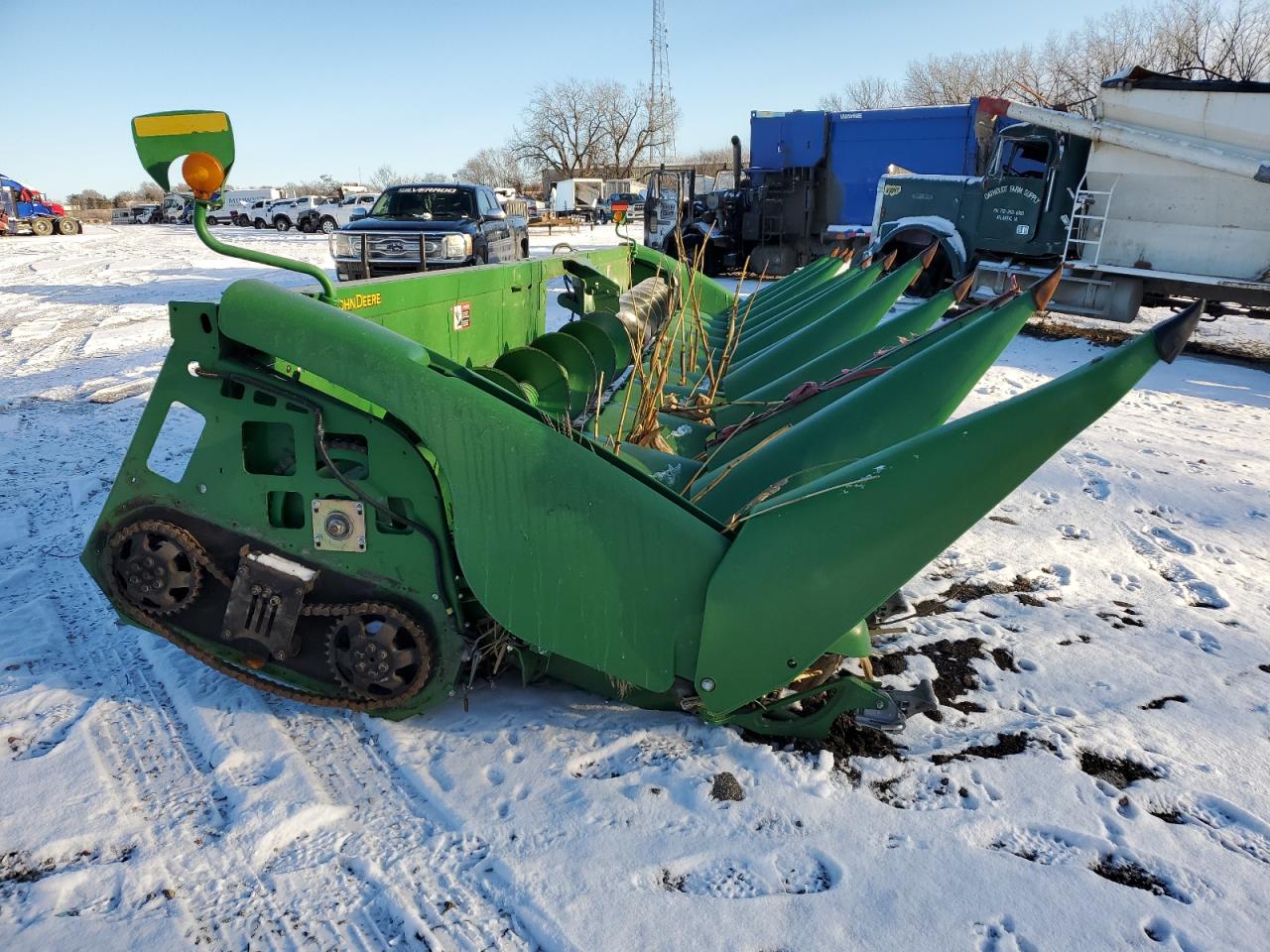 Lot #3049529651 2015 JOHN DEERE 612FC