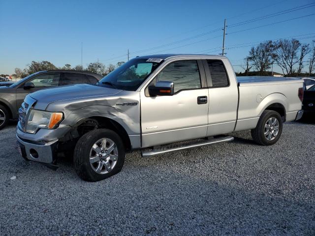 FORD F150 SUPER 2013 silver  gas 1FTFX1CT2DFD98736 photo #1