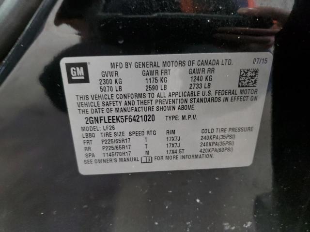2015 CHEVROLET EQUINOX LS - 2GNFLEEK5F6421020