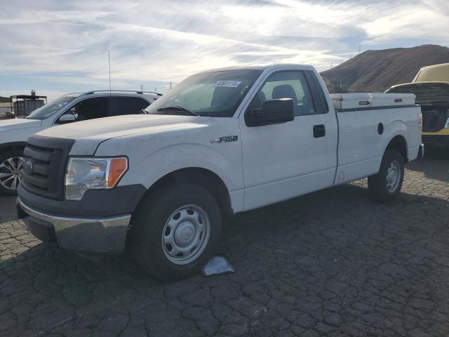 FORD F150 2011 white pickup flexible fuel 1FTNF1CF1BKD11910 photo #1