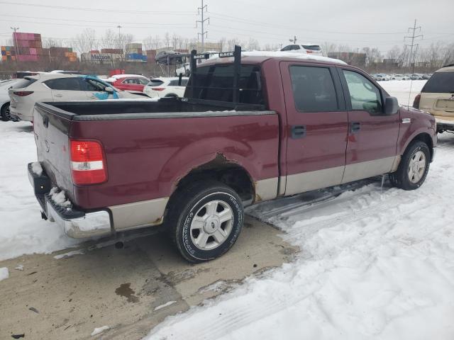 FORD F150 SUPER 2004 red crew pic gas 1FTRW12W74KD07625 photo #4