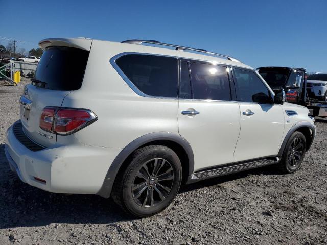 NISSAN ARMADA PLA 2018 white  gas JN8AY2NF5JX300166 photo #4