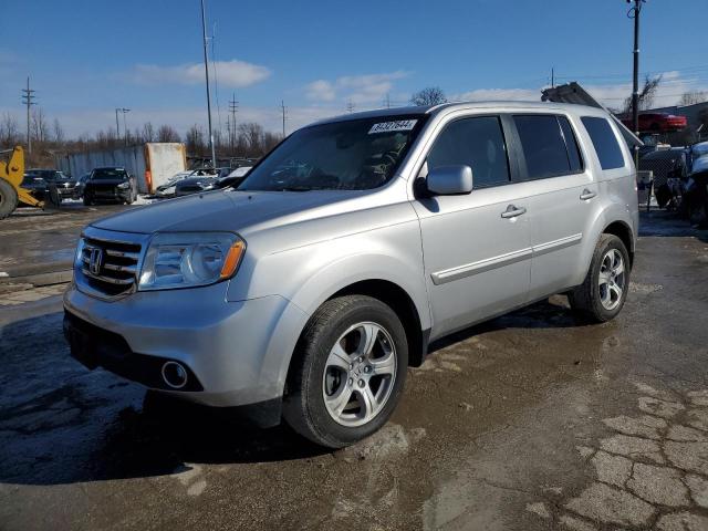 HONDA PILOT EXL 2015 silver 4dr spor gas 5FNYF4H55FB077918 photo #1