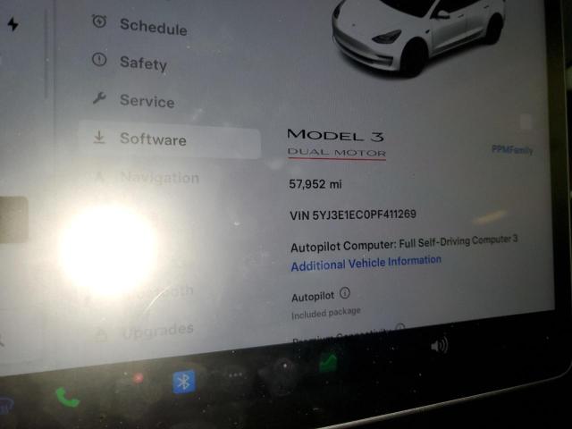 2023 TESLA MODEL 3 - 5YJ3E1EC0PF411269