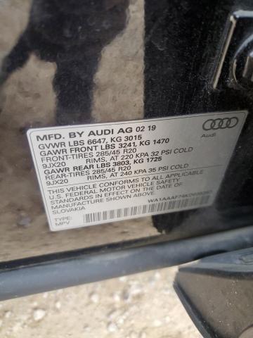 2019 AUDI Q7 PREMIUM - WA1AAAF74KD035397