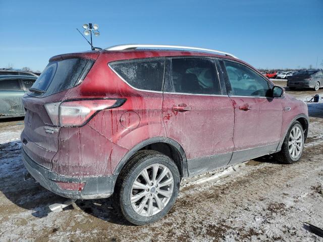 Vin: 1fmcu9j9xhue45610, lot: 42212035, ford escape titanium 20173