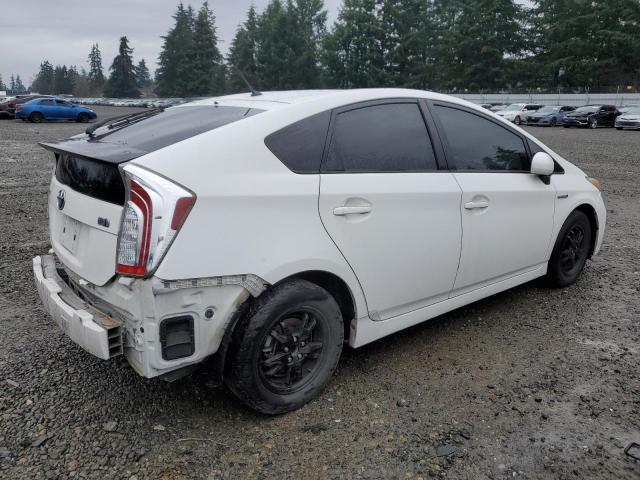 TOYOTA PRIUS 2014 white hatchbac hybrid engine JTDKN3DU2E1805850 photo #4