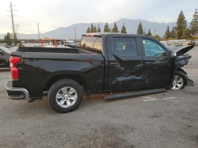 CHEVROLET SILVERADO 2021 black  gas 3GCPWCEDXMG382047 photo #4