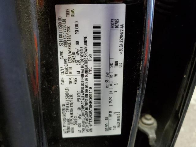 2017 FORD F350 SUPER 1FT8W3BT0HED09119