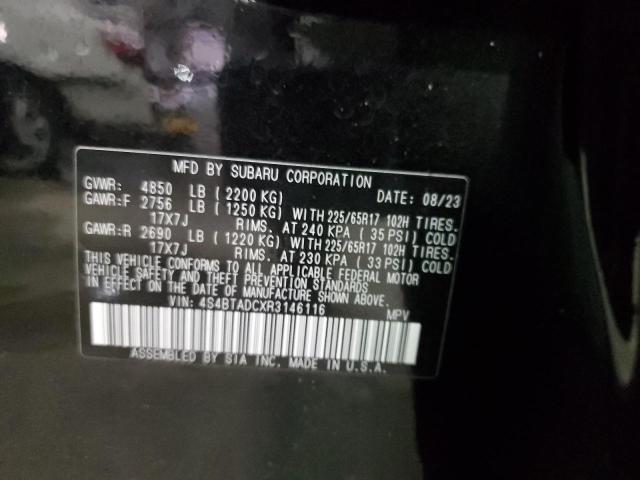 2024 SUBARU OUTBACK PR - 4S4BTADCXR3146116