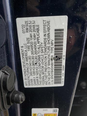 2022 HONDA PASSPORT E - 5FNYF8H5XNB018899
