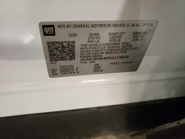2024 CHEVROLET BLAZER 2LT - 3GNKBHR40RS173554