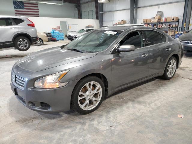 NISSAN MAXIMA S 2014 gray  gas 1N4AA5AP6EC465646 photo #1