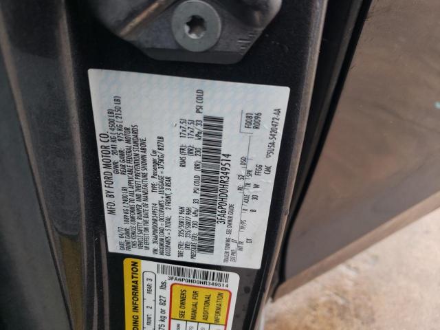2017 FORD FUSION SE - 3FA6P0HD0HR349514