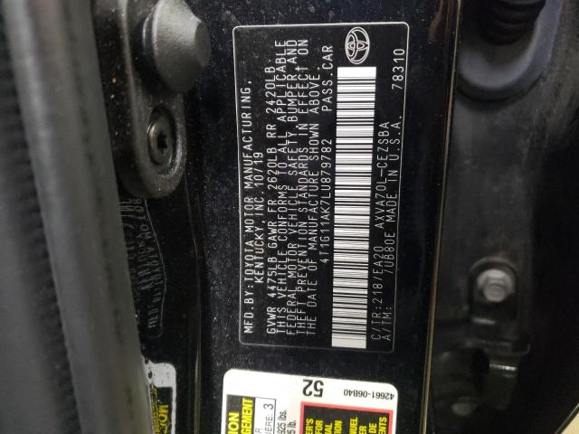 2020 TOYOTA CAMRY SE - 4T1G11AK7LU879782