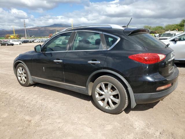 INFINITI EX35 BASE 2010 black station gas JN1AJ0HP5AM700659 photo #3