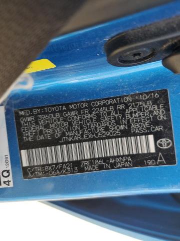 2017 TOYOTA COROLLA IM - JTNKARJEXHJ529025