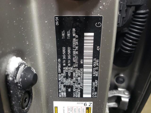 2024 LEXUS LX 600 BAS - JTJGB7CX1R4064240