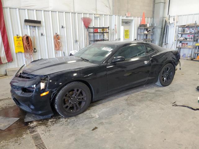 CHEVROLET CAMARO LS 2015 black coupe gas 2G1FA1E33F9131950 photo #1