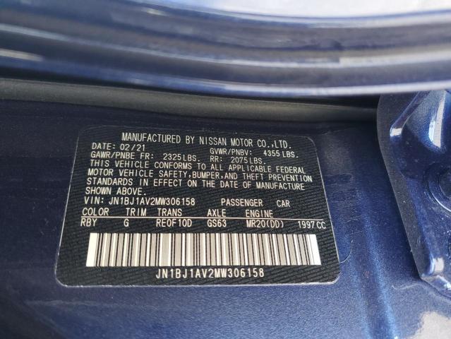 2021 NISSAN ROGUE SPOR - JN1BJ1AV2MW306158