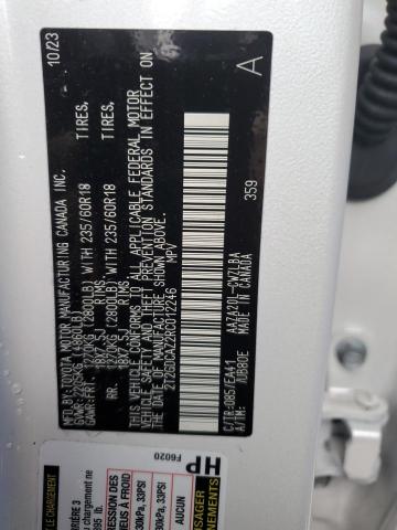 2024 LEXUS NX 250 PRE 2T2GDCAZ2RC012246