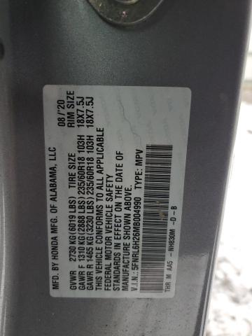 2021 HONDA ODYSSEY LX 5FNRL6H26MB004990