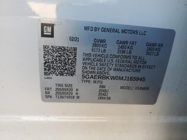 2021 BUICK ENCLAVE ES - 5GAERBKW0MJ165945