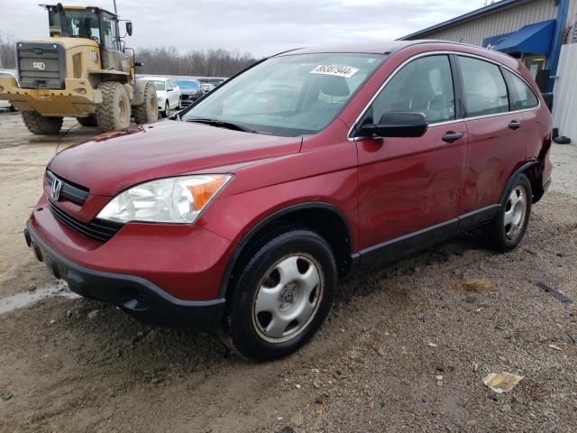 HONDA CR-V LX 2009 burgundy  gas 5J6RE48329L040956 photo #1