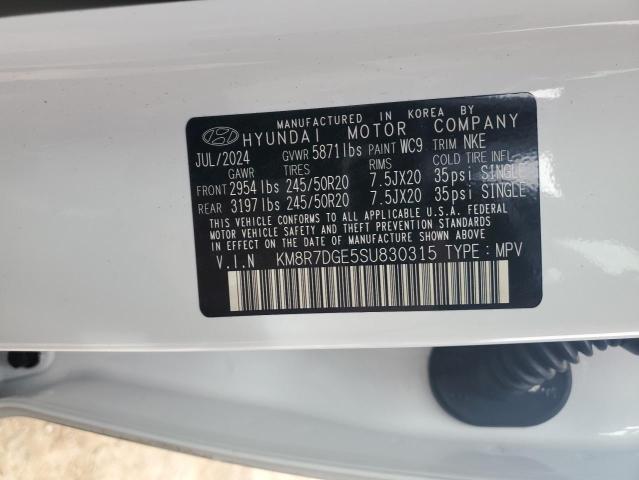 2025 HYUNDAI PALISADE C - KM8R7DGE5SU830315