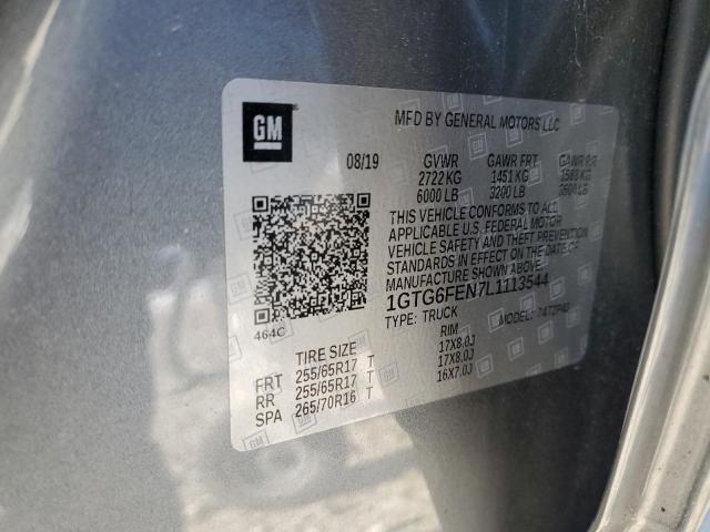 2020 GMC CANYON ALL 1GTG6FEN7L1113544