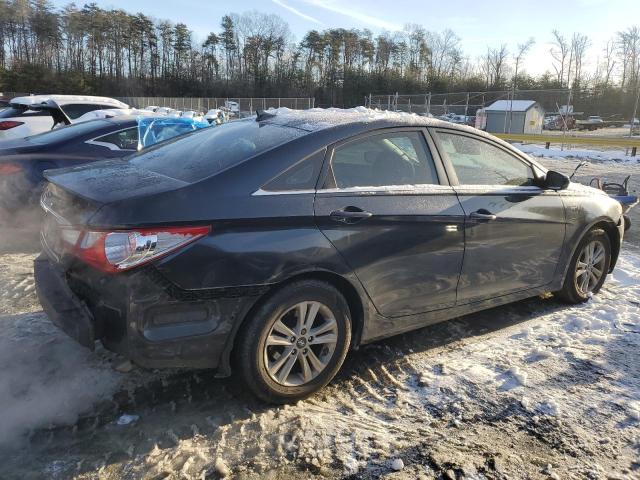 HYUNDAI SONATA GLS 2013 blue  gas 5NPEB4AC7DH673988 photo #4