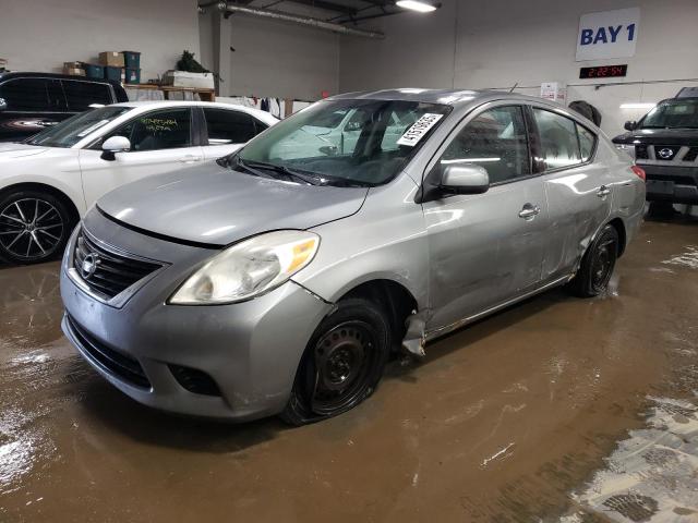 NISSAN VERSA SV W 2014 gray  gas 3N1CN7AP2EL824341 photo #1