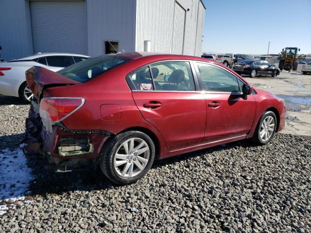 SUBARU IMPREZA PR 2015 red  gas JF1GJAC62FH005170 photo #4